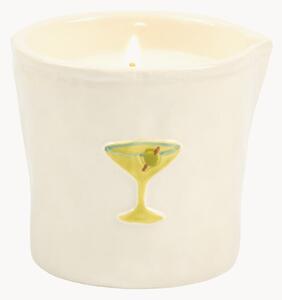 Keramická vonná svíčka Martini (citron, fialka)