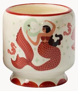 Keramická vonná svíčka Mermaid & Moon (zázvor, teak)