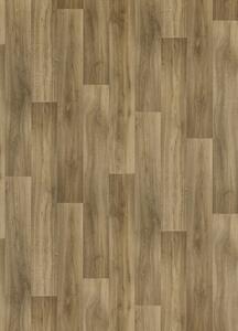 Breno PVC PURETEX Lime Oak 613M – hnědé dřevo, šíře 400 cm