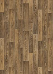 Breno PVC CARBONTEX Granero 546 – tmavé dřevo, šíře 200 cm