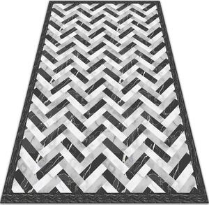 Zahradní koberec krásný vzor Mramor mozaika