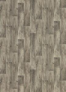 Breno PVC TOPTEX Aged Oak 967M – tmavé dřevo, šíře 500 cm