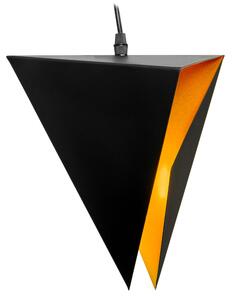 Toolight - Trojúhelníková stropní lampa 3xE27 APP254-3CP, černá, OSW-08009