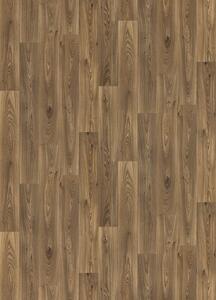 Breno PVC QUINTEX Gambel Oak 669D – tmavě hnědé dřevo, šíře 400 cm