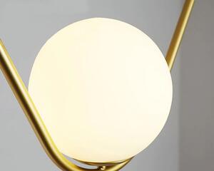 Toolight - Stropní kovové svítidlo, bílá-zlatá, OSW-08321