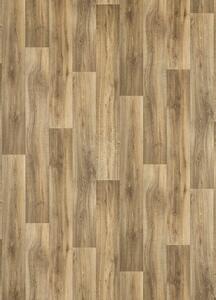Breno PVC TOPTEX Lime Oak 169M – hnědé dřevo, šíře 400 cm