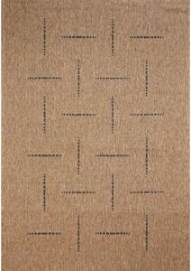 DEVOS-CABY Kusový koberec FLOORLUX / 20008 COFFEE-BLACK BARVA: Béžová, ROZMĚR: 120x170 cm