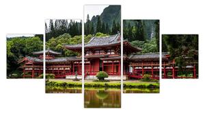 Obraz - čínská architektura (125x70 cm)