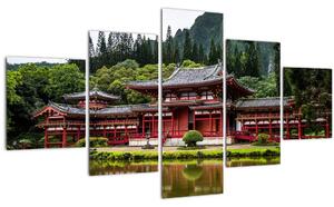 Obraz - čínská architektura (125x70 cm)