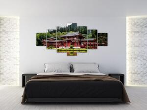 Obraz - čínská architektura (210x100 cm)