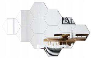 Rea - Tutumi, 6-hranné dekorativní zrcadlo Hexagon sada 8 kusů, HOM-06520