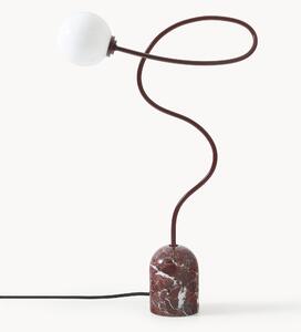 Stolní lampa's mramorovou podstavou Alina