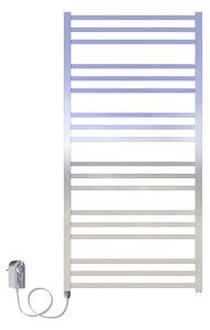 ELVL Bitherm elektrický radiátor AV.ER 500 x 790 mm Metalická stříbrná, 200W ELVL0341 Varianta: Levá
