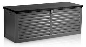 Zahradní úložný box na balkon, truhla, lavice 390 litrů Plonos