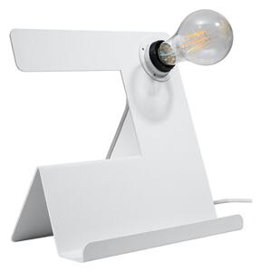 Bílá stolní lampa (výška 24 cm) Gabriel – Nice Lamps