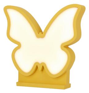 Žlutá dětská lampička Butterfly – Candellux Lighting