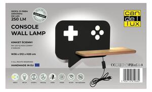Černé dětské svítidlo Console – Candellux Lighting