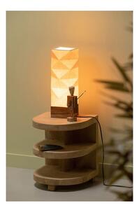 Béžová stolní lampa (výška 43 cm) Brett – WOOOD