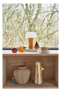 Bílá/oranžová LED stolní lampa (výška 22,5 cm) Styles – Villa Collection