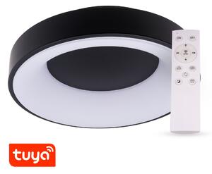 SMART Tuya LED svítidlo ZULU 60W CCT kulaté černé