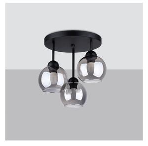 Černé stropní svítidlo ø 15 cm Grande – Nice Lamps