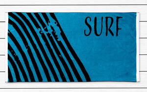 DecoKing Plážová osuška Surf modrá 90x180
