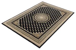 Kusový koberec Ragolle Da Vinci 57367 3233 černý krémový Rozměr: 160x230 cm