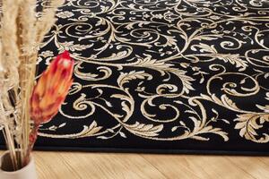 Kusový koberec Ragolle Da Vinci 57389 3233 černý Rozměr: 133x195 cm