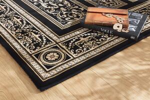 Kusový koberec Ragolle Da Vinci 57859 3233 černý krémový Rozměr: 160x230 cm
