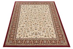 Kusový koberec Ragolle Da Vinci 57221 6414 Klasický červený krémový Rozměr: 67x140 cm