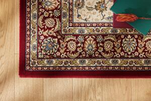 Kusový koberec Ragolle Da Vinci 57221 6414 Klasický červený krémový Rozměr: 67x140 cm