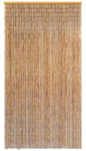 Dveřní závěs proti hmyzu, bambus, 120x220 cm