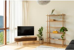 TV stolek v dekoru dubu v hnědo-přírodní barvě 140x40 cm Audacious – UMAGE