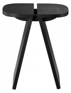 Černá stolička z dubového dřeva Avio – Blomus