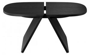 Černý konferenční stolek z dubového dřeva 43x80 cm Avio – Blomus