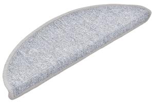 15 ks Nášlapy na schody světle šedé 56 x 17 x 3 cm