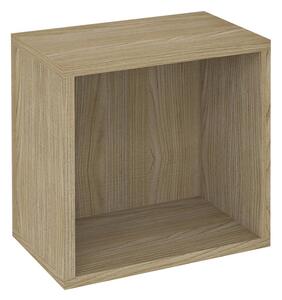 Sapho ESPACE otevřená policová skříňka 35x35x22cm, jilm bardini ESC150-1313