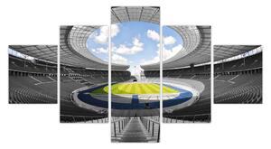 Obraz - fotbalový stadion (125x70 cm)