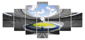 Obraz - fotbalový stadion (210x100 cm)