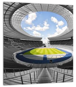 Obraz - fotbalový stadion (30x30 cm)