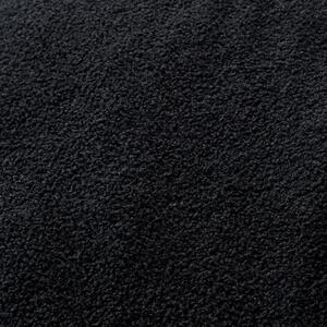 Černé prodloužené povlečení na dvoulůžko z materiálu bouclé 230x220 cm Cosy – Catherine Lansfield