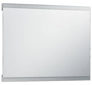 Koupelnové zrcadlo s LED světly a dotykovým senzorem 80 x 60 cm