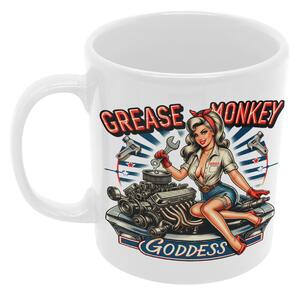 Grease Monkey Goddess | keramický hrnek 330ml
