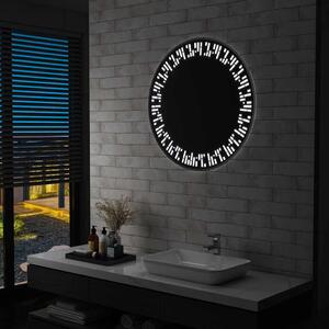 Koupelnové zrcadlo s LED osvětlením 80 cm 144722