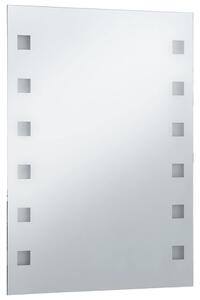 Koupelnové nástěnné zrcadlo s LED osvětlením 60 x 80 cm