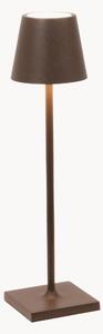 Přenosná stolní LED lampa Poldina, stmívatelná