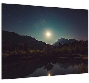 Obraz - noční obloha (70x50 cm)
