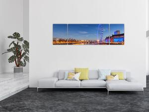 Obraz London Eye (170x50 cm)