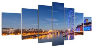 Obraz London Eye (210x100 cm)