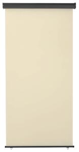 Balkonová zástěna 125 x 250 cm krémová